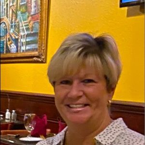 Handbag olive color and tan handles